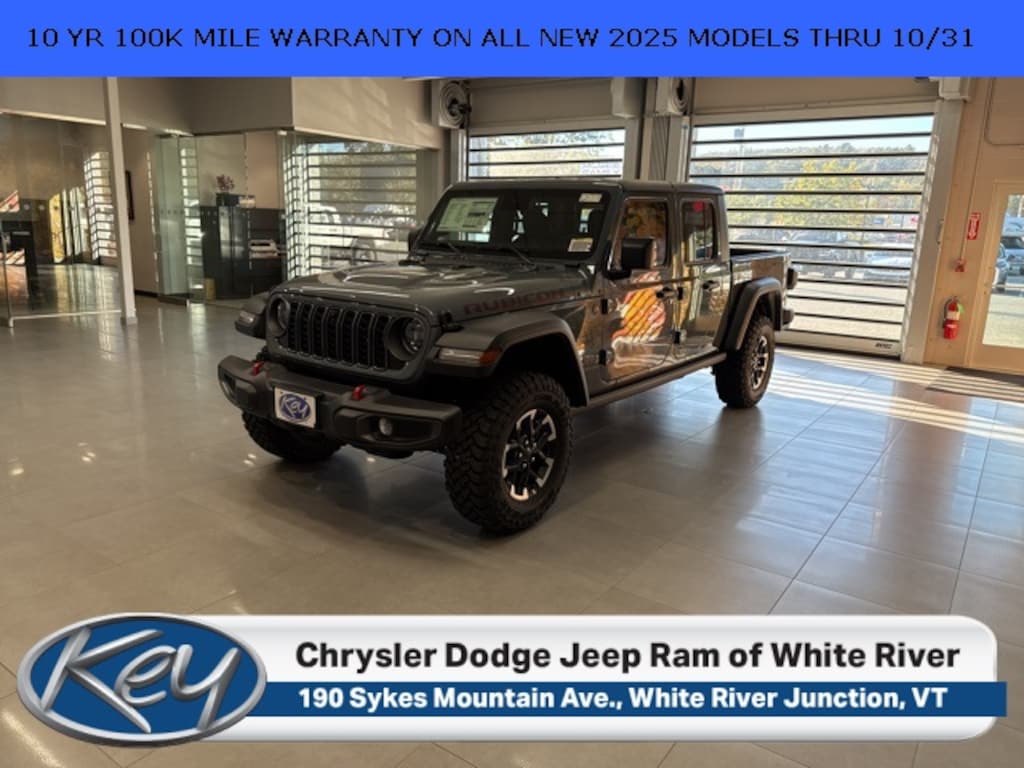 New 2025 Jeep Gladiator Rubicon Pickup
