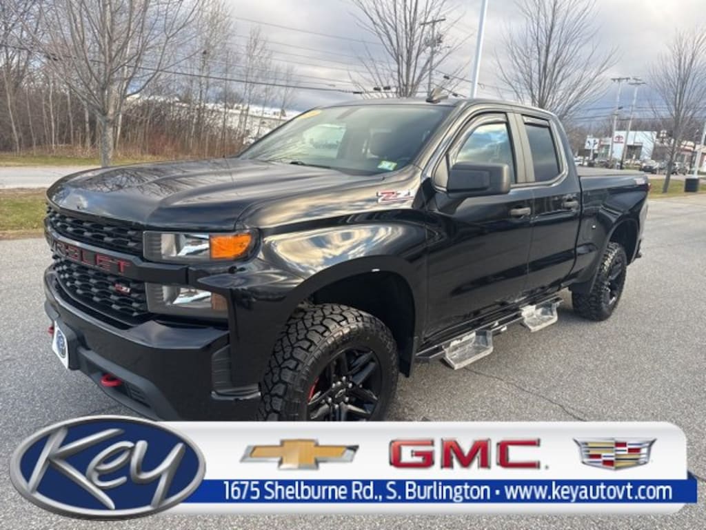 Used 2020 Chevrolet Silverado 1500 Custom Trail Boss Truck Double Cab