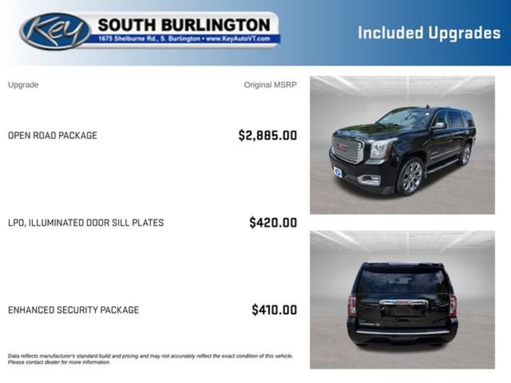 Used 2017 GMC Yukon Denali SUV