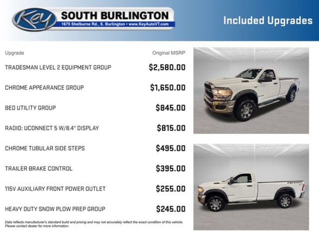 Used 2023 Ram 3500 Tradesman Regular Cab 4x4 8 Box Truck Regular Cab