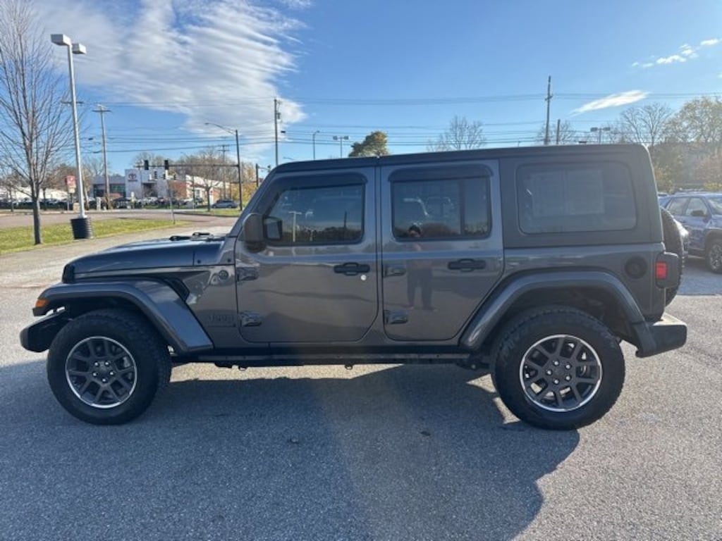Used 2021 Jeep Wrangler Unlimited 80th Anniversary 4x4 SUV