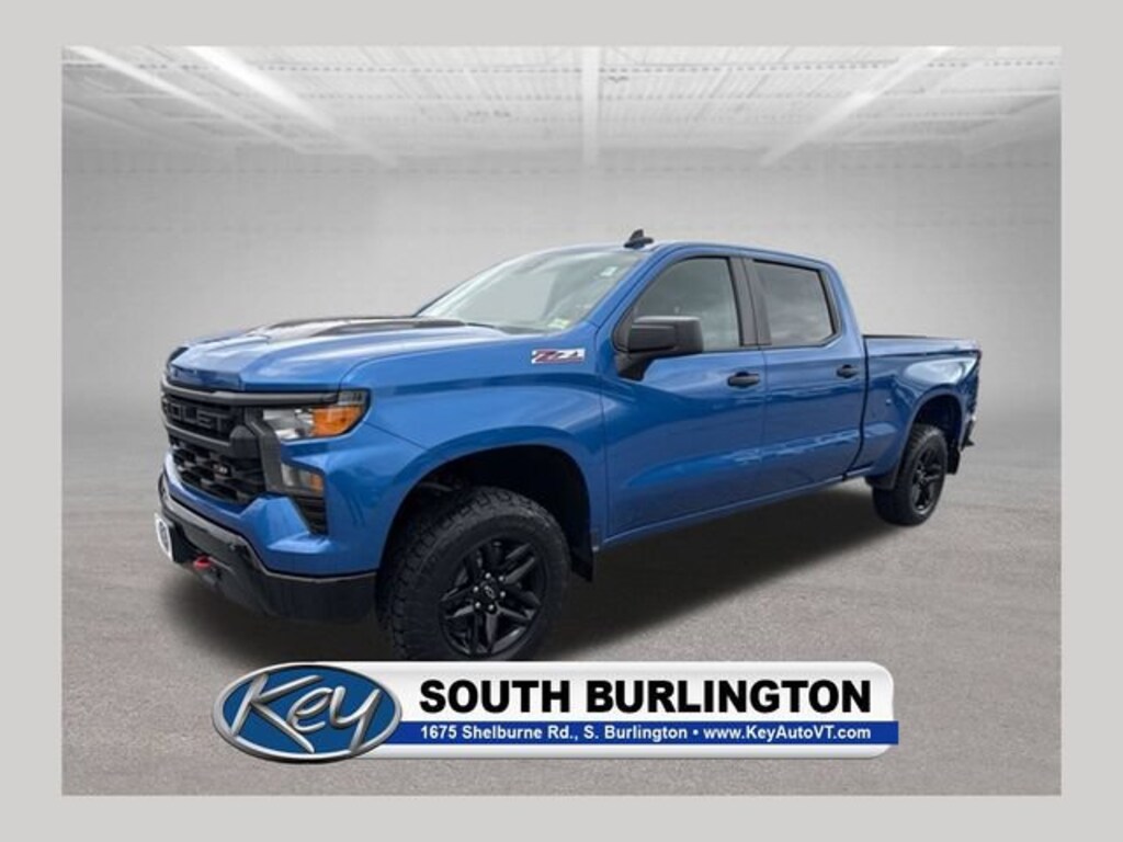 Used 2022 Chevrolet Silverado 1500 Custom Trail Boss Truck Crew Cab