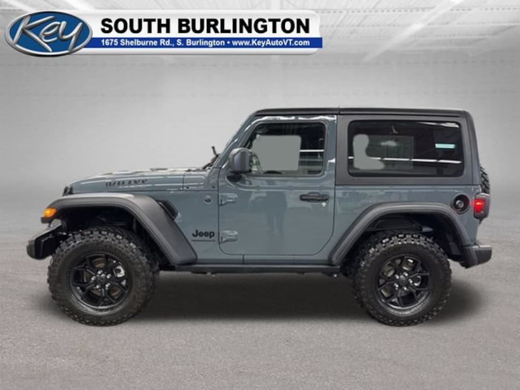 Used 2025 Jeep Wrangler 2-Door Willys 4x4 SUV