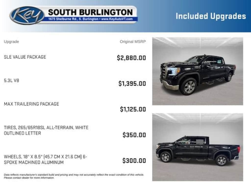 Used 2019 GMC Sierra 1500 SLE Truck Crew Cab