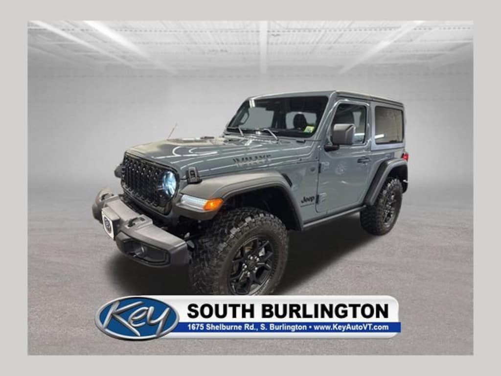 Used 2025 Jeep Wrangler 2-Door Willys 4x4 SUV