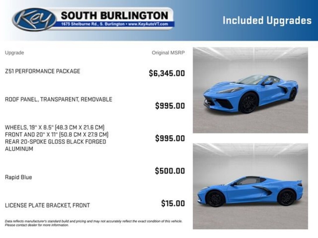 Used 2023 Chevrolet Corvette Stingray 1LT Performance