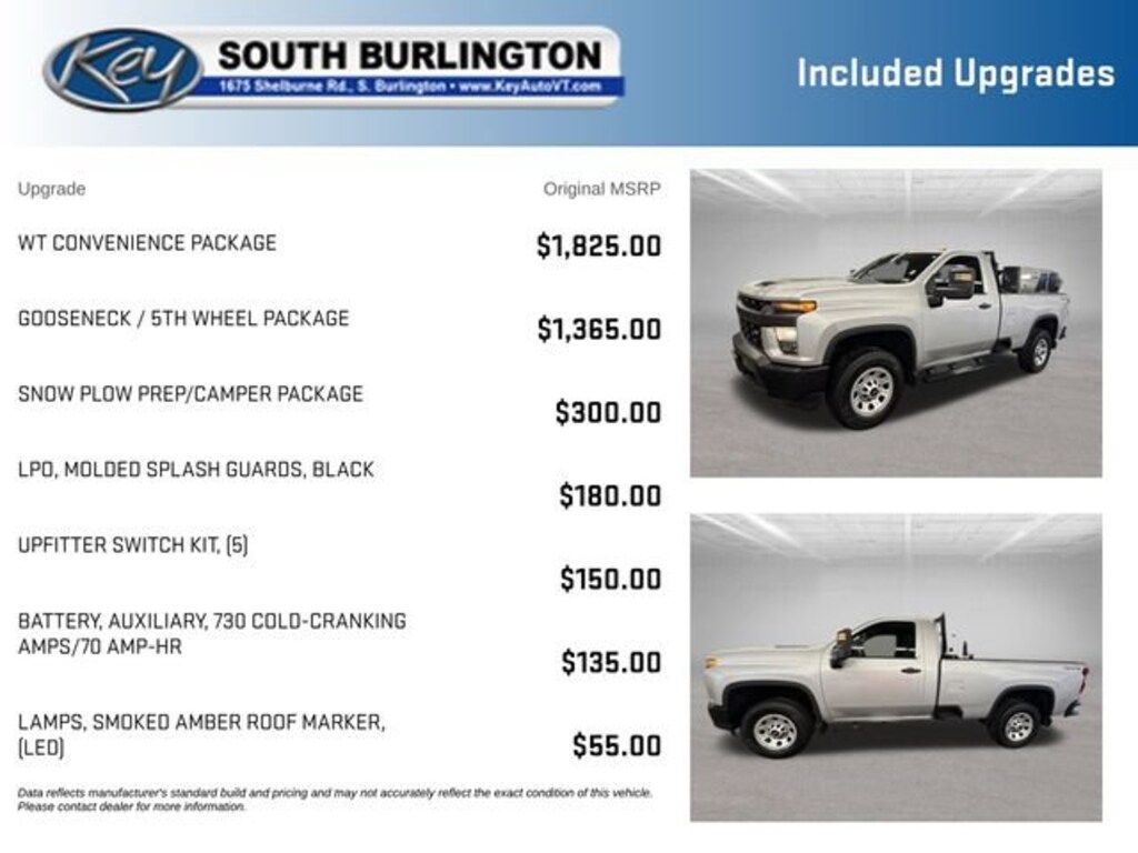 Used 2020 Chevrolet Silverado 3500 HD Work Truck Truck Regular Cab