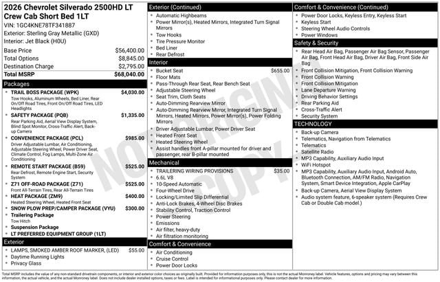 2026 Chevrolet Silverado 2500 HD LT - Photo 2