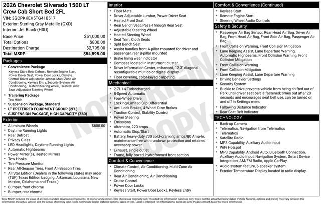 2026 Chevrolet Silverado 1500 LT - Photo 2