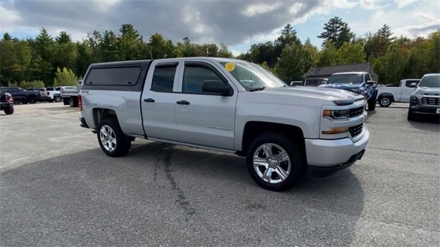 Used 2018 Chevrolet Silverado 1500 Custom with VIN 1GCVKPEC4JZ372014 for sale in White River Junction, VT