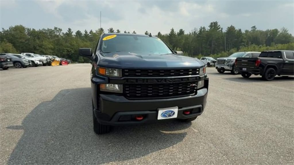 Used 2020 Chevrolet Silverado 1500 Custom Trail Boss Truck Crew Cab