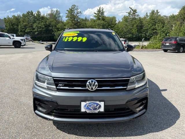 Used 2021 Volkswagen Tiguan SE R-LINE BLACK with VIN 3VV2B7AX3MM144234 for sale in Newport, NH