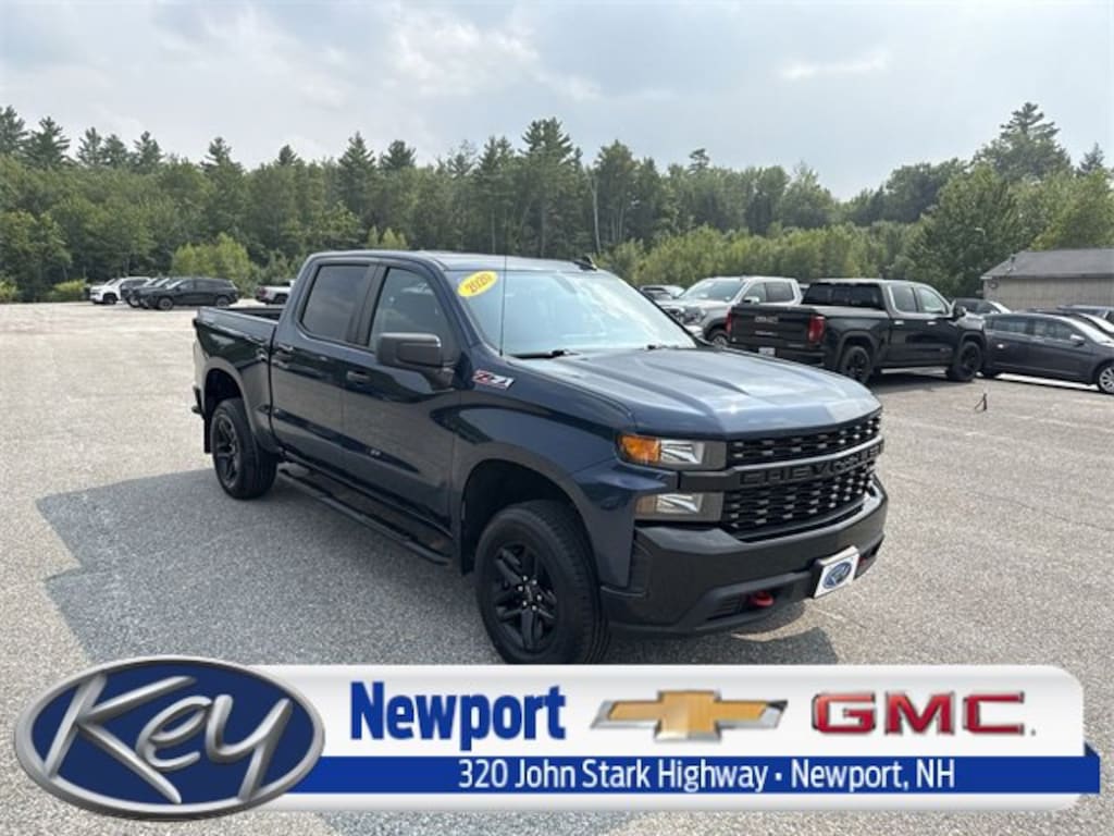 Used 2020 Chevrolet Silverado 1500 Custom Trail Boss Truck Crew Cab