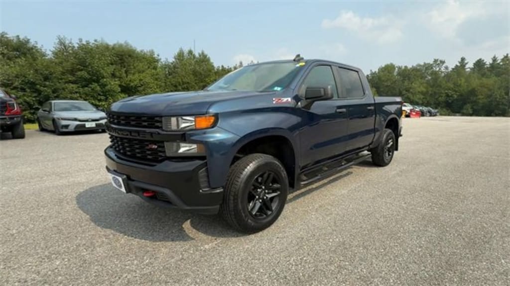 Used 2020 Chevrolet Silverado 1500 Custom Trail Boss Truck Crew Cab