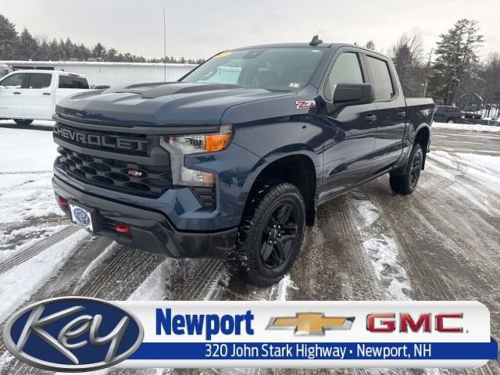 Used 2022 Chevrolet Silverado 1500 Custom Trail Boss Truck Crew Cab