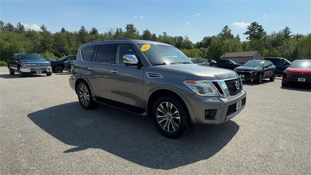 Used 2020 Nissan Armada SL with VIN JN8AY2NDXL9107064 for sale in Newport, NH