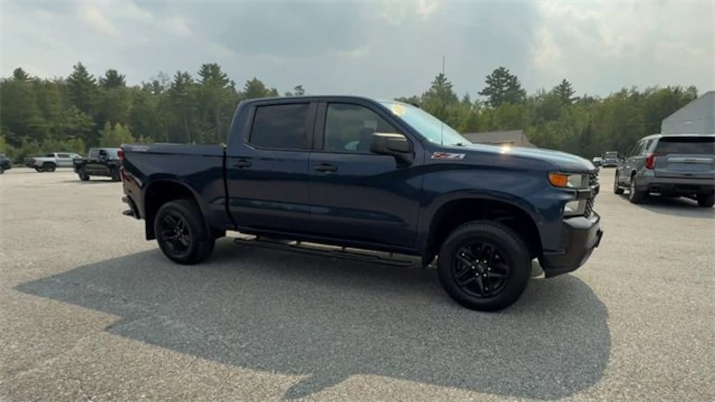 Used 2020 Chevrolet Silverado 1500 Custom Trail Boss Truck Crew Cab