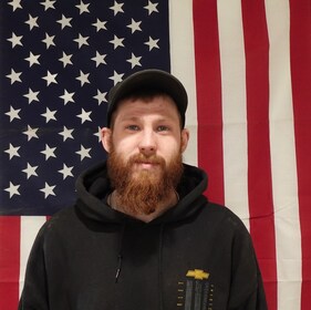 Staff member Caleb Valliere from ID_f16347