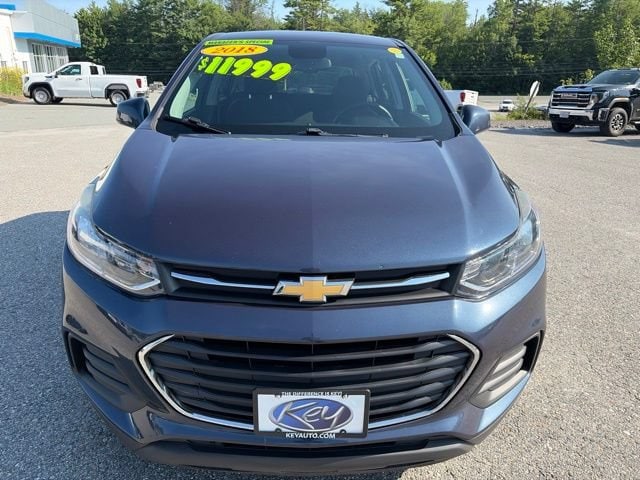 Used 2018 Chevrolet Trax LS with VIN 3GNCJKSB5JL332130 for sale in Newport, NH