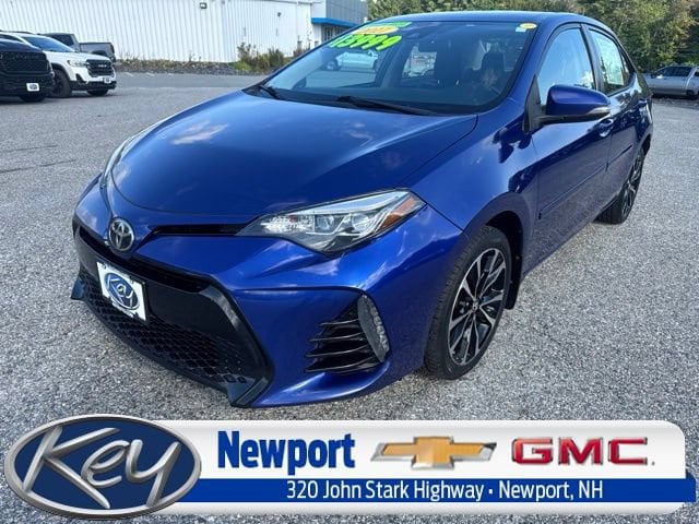 Used 2017 Toyota Corolla SE with VIN 2T1BURHE4HC916988 for sale in Newport, NH