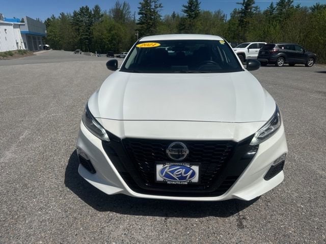 Used 2021 Nissan Altima SR with VIN 1N4BL4CW4MN327412 for sale in Newport, NH
