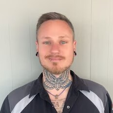Staff member Gage Weeks from ID_78454f2d7c91