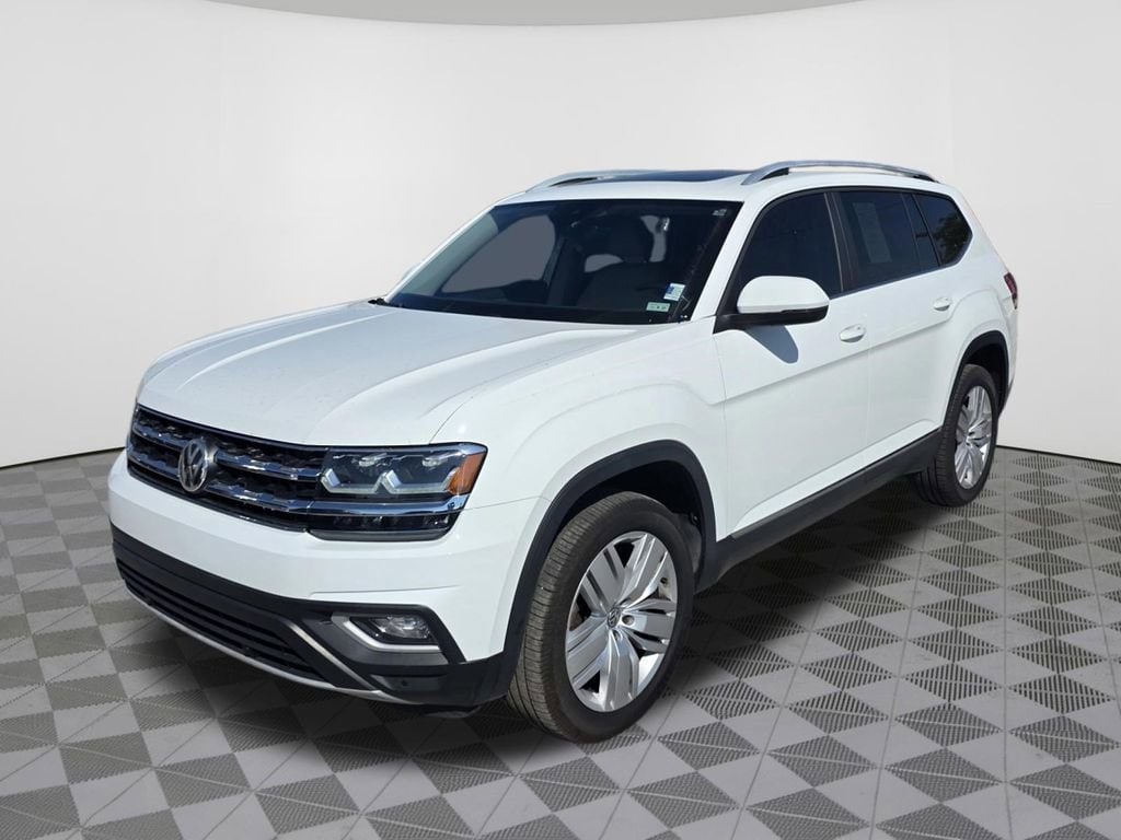 Used 2019 Volkswagen Atlas SEL with VIN 1V2ER2CA4KC574841 for sale in Perry, FL