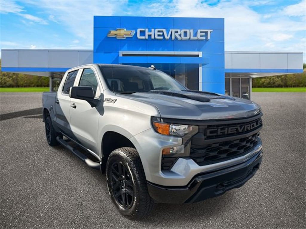 New 2026 Chevrolet Silverado 1500 Custom Trail Boss Truck