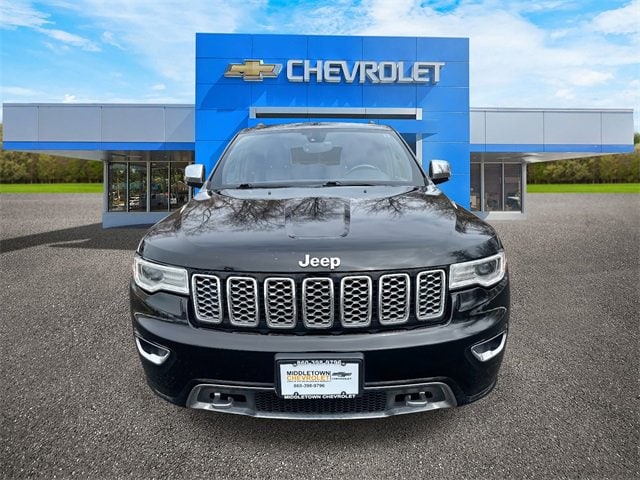 Used 2017 Jeep Grand Cherokee Overland with VIN 1C4RJFCT5HC949602 for sale in Middletown, CT
