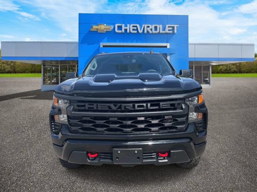 Used 2023 Chevrolet Silverado 1500 Custom Trail Boss Truck Crew Cab