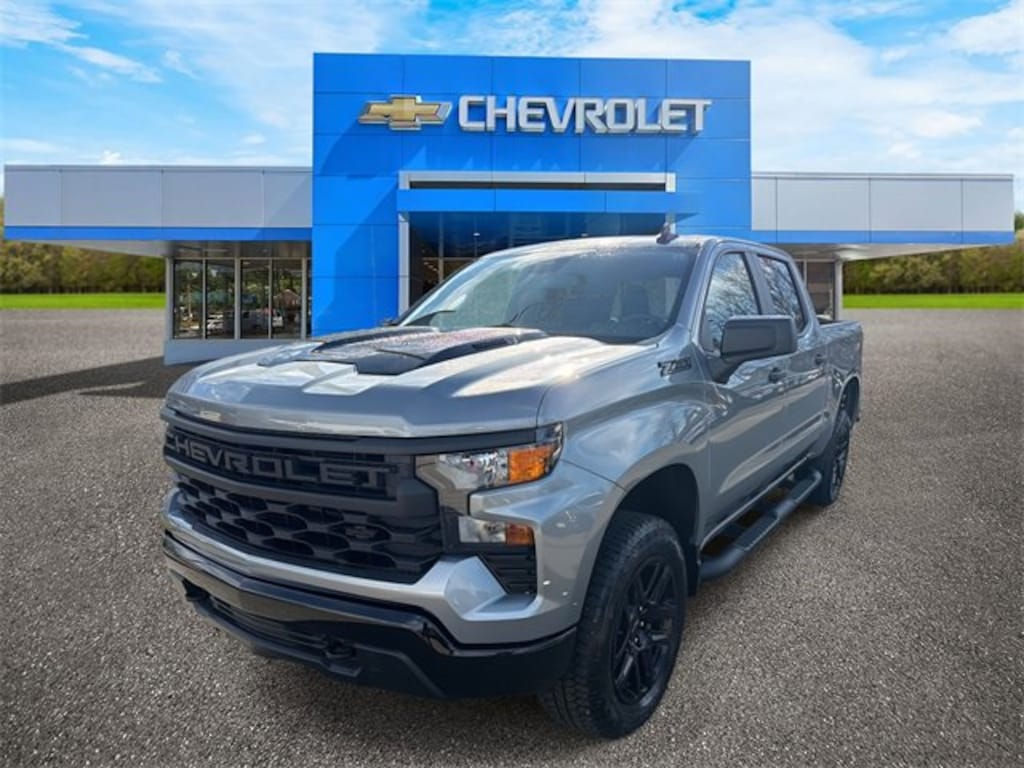 New 2026 Chevrolet Silverado 1500 Custom Trail Boss Truck