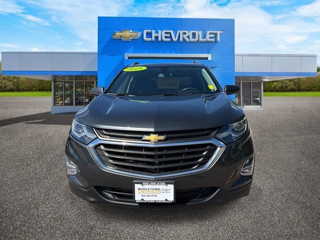 Used 2018 Chevrolet Equinox LT with VIN 3GNAXTEX7JS612110 for sale in Middletown, CT