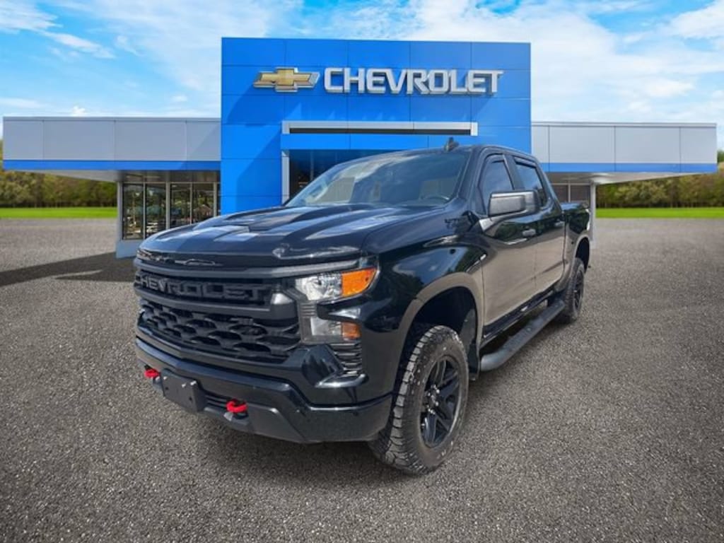 Used 2023 Chevrolet Silverado 1500 Custom Trail Boss Truck Crew Cab