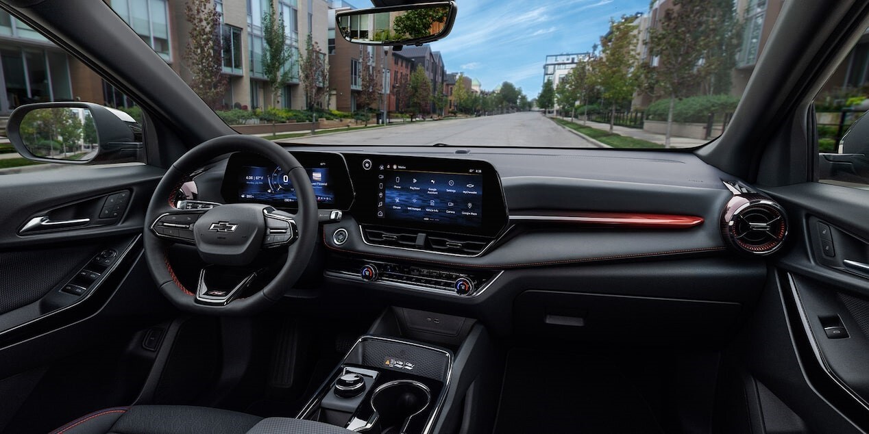 Interior view of the 2025 Chevy Equinox Interior view of the 2025 Chevy Equinox