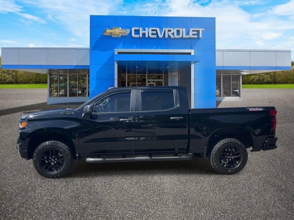Used 2023 Chevrolet Silverado 1500 Custom Trail Boss Truck Crew Cab