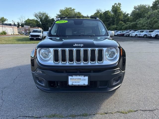 Used 2015 Jeep Renegade Limited with VIN ZACCJBDT0FPB99595 for sale in Middletown, CT