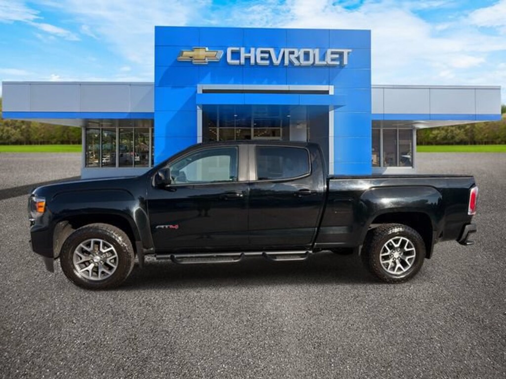 Used 2021 GMC Canyon 4WD AT4 w/Leather Truck Crew Cab