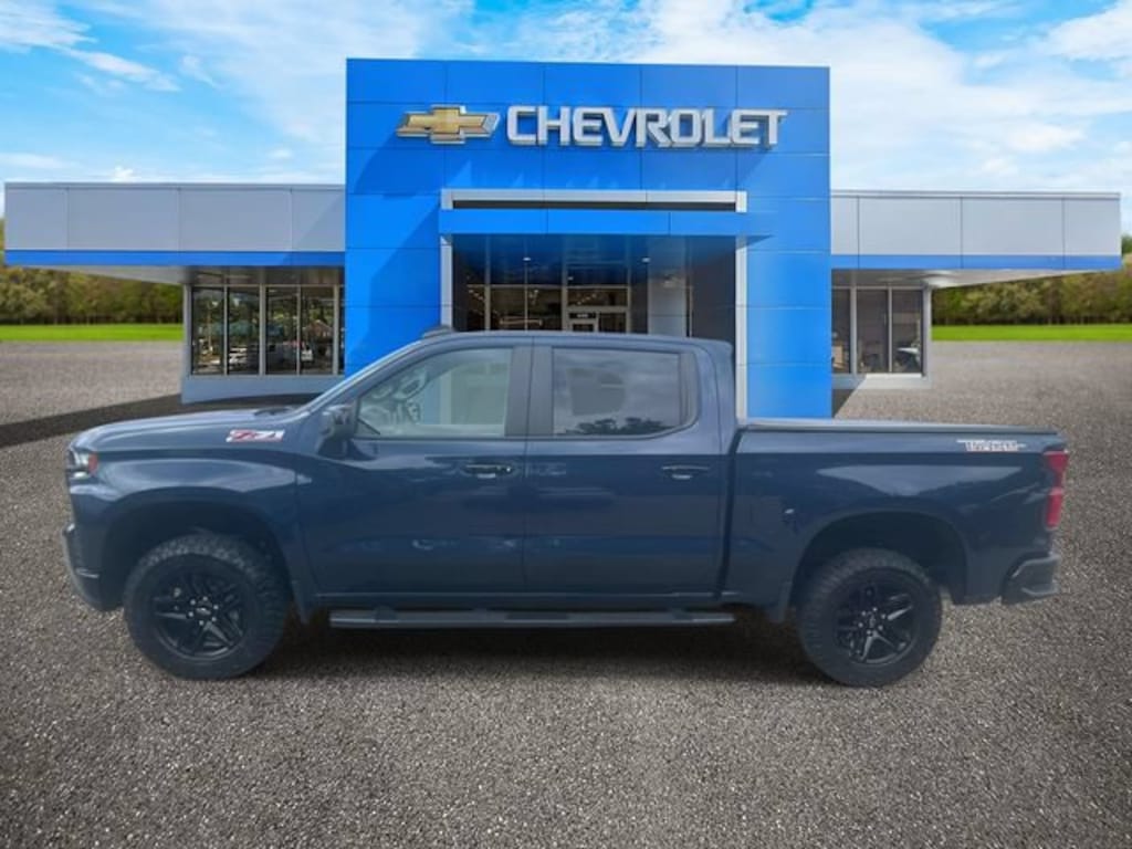 Used 2021 Chevrolet Silverado 1500 LT Trail Boss Truck Crew Cab