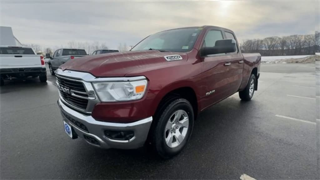 Used 2020 Ram 1500 Big Horn Quad Cab 4x4 64 Box Truck