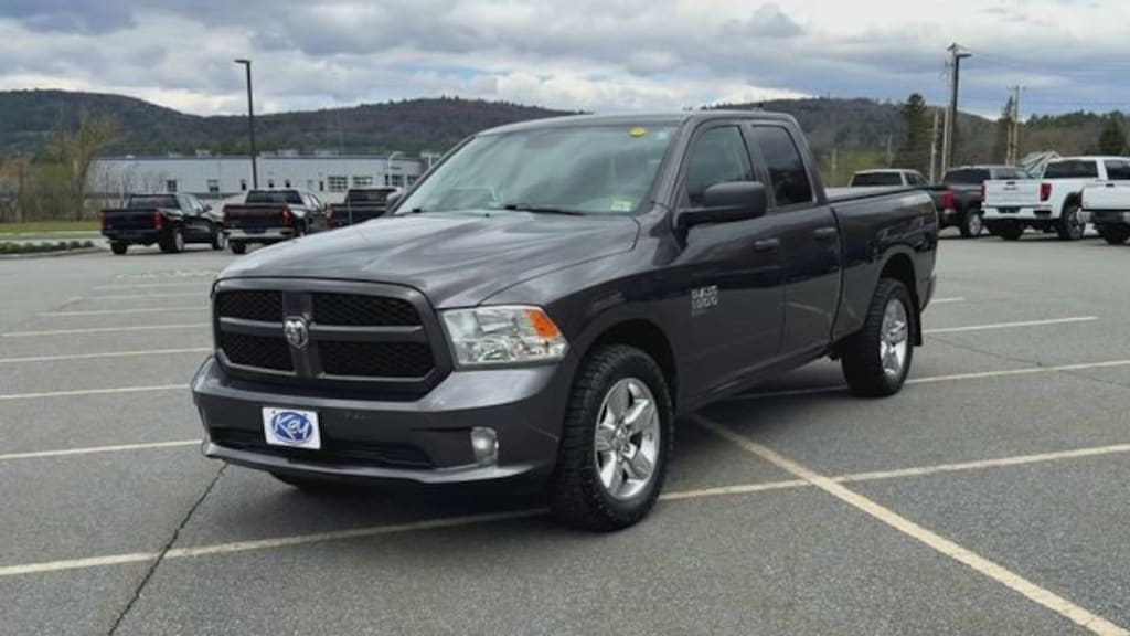 Used 2019 Ram 1500 Classic Express Quad Cab 4x4 64 Box Truck