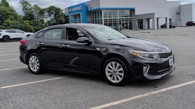 Used 2018 Kia Optima EX with VIN 5XXGU4L30JG227012 for sale in Hartford, VT