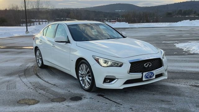 Used 2020 INFINITI Q50 LUXE with VIN JN1EV7AP8LM207926 for sale in Hartford, VT