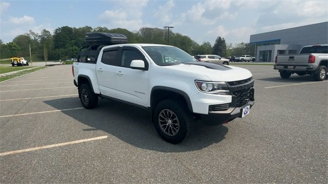 Used 2021 Chevrolet Colorado ZR2 with VIN 1GCGTEEN3M1109754 for sale in White River Junction, VT