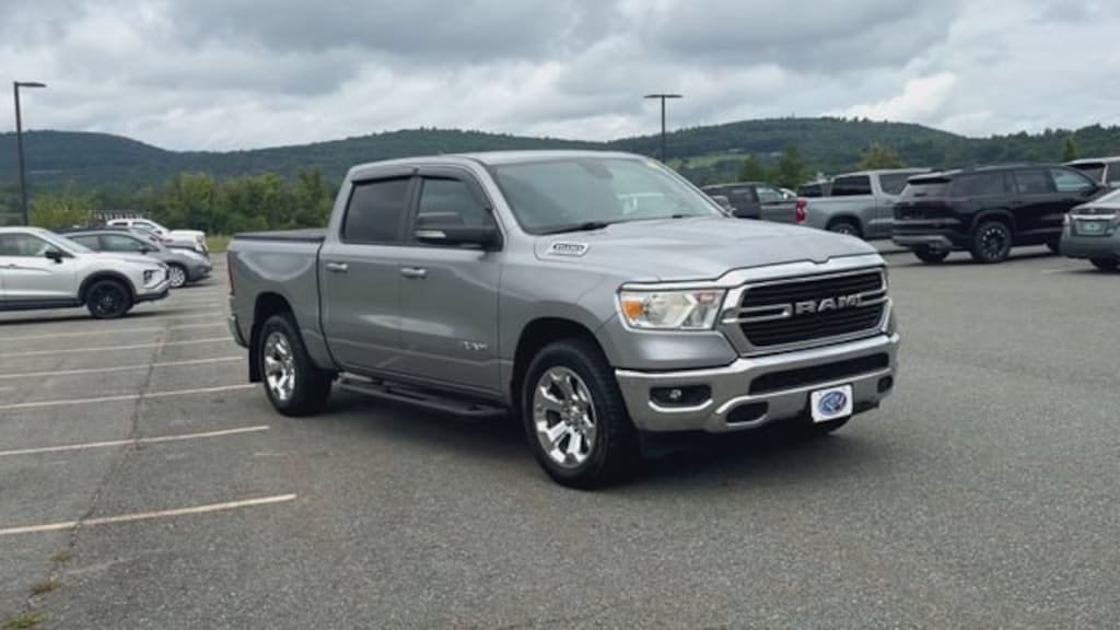 Used 2021 Ram 1500 Big Horn Crew Cab 4x4 57 Box Truck