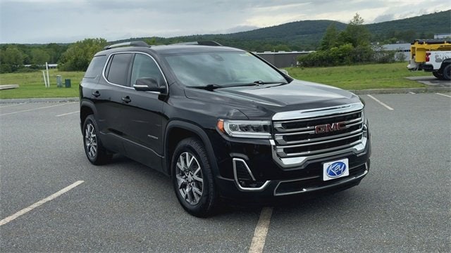 Used 2022 GMC Acadia SLT with VIN 1GKKNULSXNZ168704 for sale in White River Junction, VT