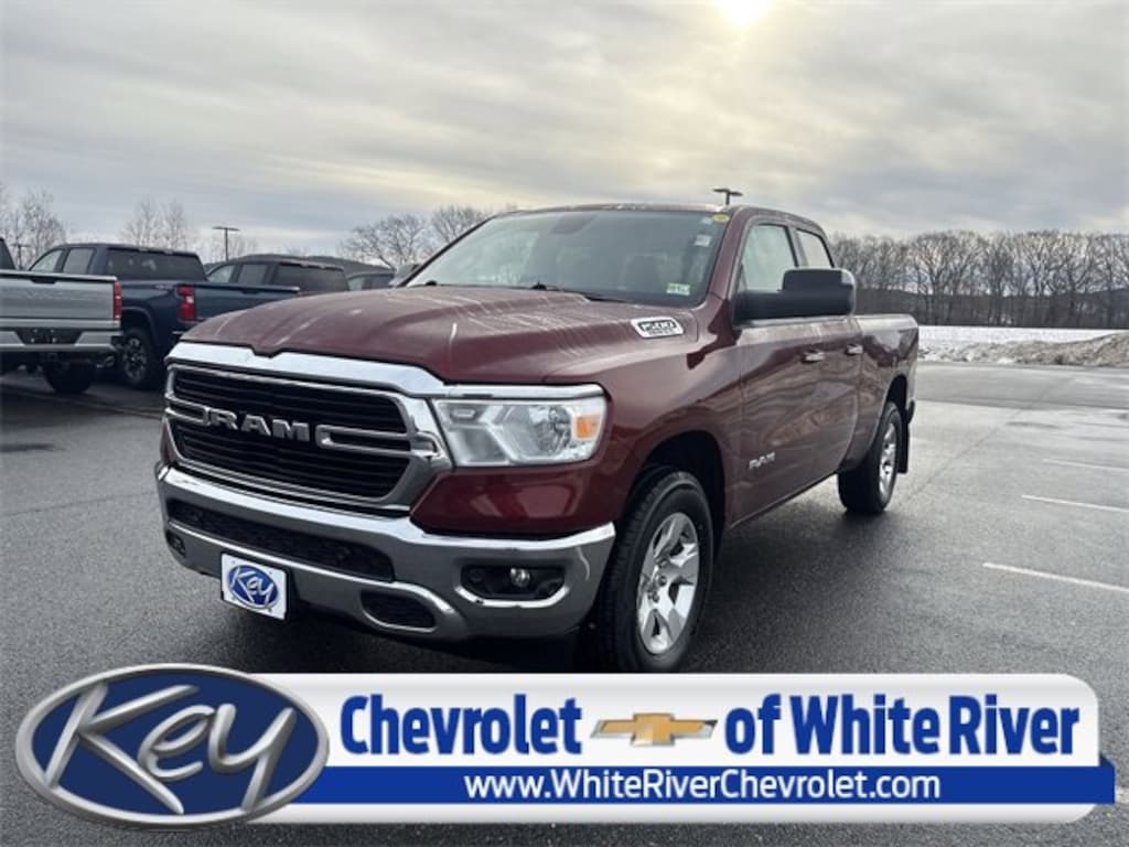 Used 2020 Ram 1500 Big Horn Quad Cab 4x4 64 Box Truck