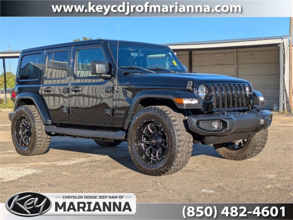 Used 2022 Jeep Wrangler Unlimited Sahara SUV