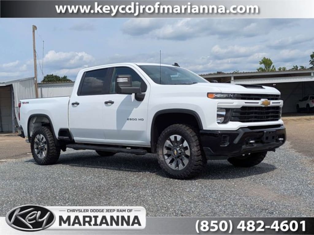 Used 2024 Chevrolet Silverado 2500 HD Custom Truck Crew Cab