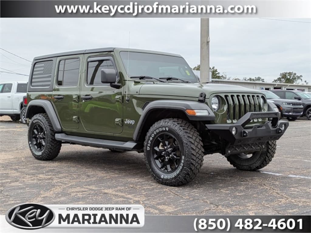 Used 2021 Jeep Wrangler Unlimited Sport SUV
