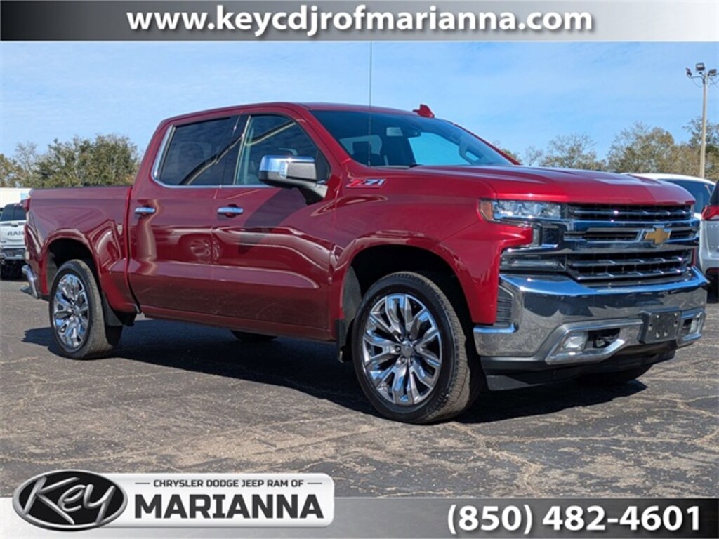Used 2019 Chevrolet Silverado 1500 LTZ Truck Crew Cab